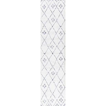 Izil Moroccan Geometric Diamond Area Rug